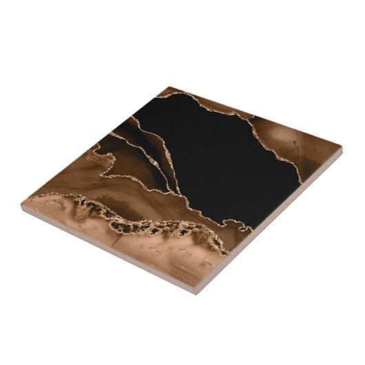 Imitat Wüstenbraun Marmor Agate Zeitgenössischer S Fliese (Seite)