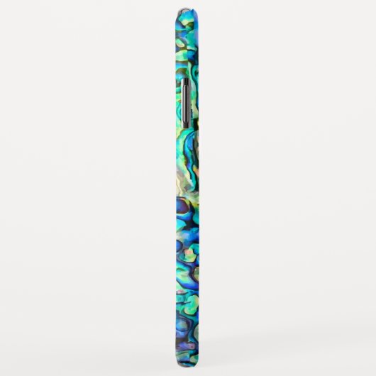 Imitate Abalone Paua Muschel Digitales Muster Case-Mate iPhone Hülle (Hinten/Rechts)