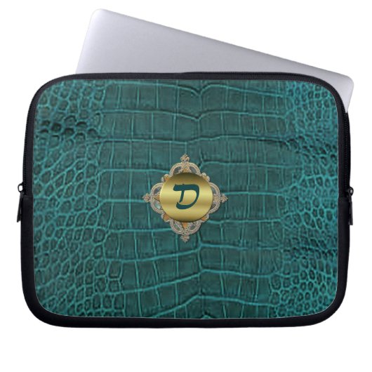 Imitate Alligator Electronics Bag Laptopschutzhülle (Vorderseite)