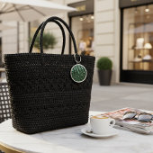 Imitate Alligator Leather Print Schlüsselanhänger