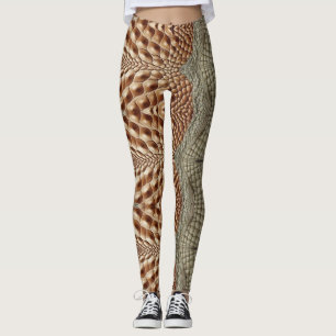 Imitate Alligator-Skin-Muster von Ratti_Creative_A Leggings