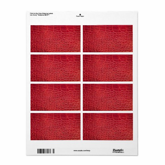 Imitate Alligatorenleder (Vorne)