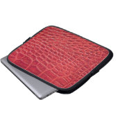 Imitate Alligatorenleder Laptopschutzhülle (Vorne Knopf)
