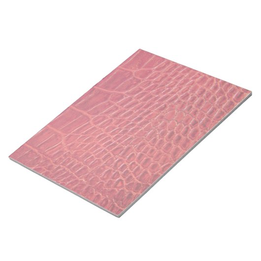 Imitate Alligatorenleder Notizblock (angewinkelt)