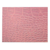 Imitate Alligatorenleder Notizblock (Vorderseite)