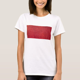 Imitate Alligatorenleder T-Shirt