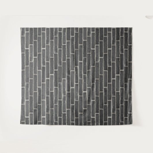 Imitate Alte schwarze Mauer Wandteppich (Vorderseite (Horizontal))