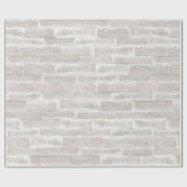 Imitate Alte Weiße Mauer Geschenkpapier (Flach)