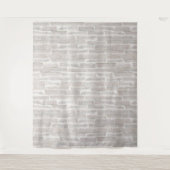 Imitate Alte Weiße Mauer Wandteppich (Vorderseite)