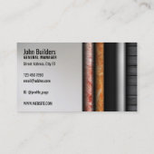 Imitate an den Wänden Visitenkarte (Rückseite)