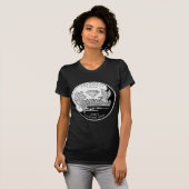 Imitate Arkansas Staat Quarter Krater von Diamonds T-Shirt (Vorne ganz)