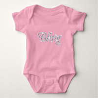 Imitate auf pastellrosa 'Bling' Textdesign
