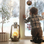 Imitate Aufkleber aus geschliffenem Glas