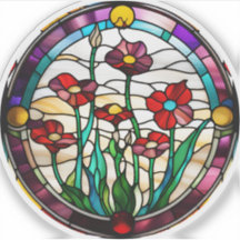 Imitate Aufkleber aus geschliffenem Glas