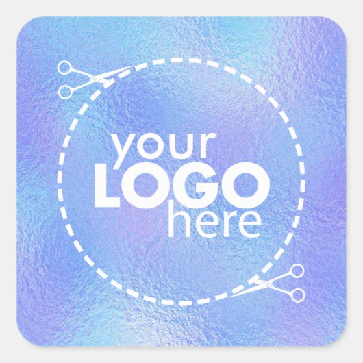 Imitate Aufkleber für das Logo "Iridescent Found" (Vorderseite)