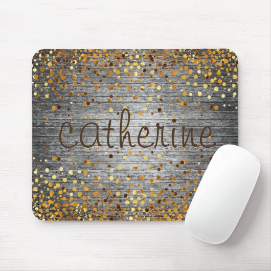 Imitate aus Confetti Glitzer Mousepad (Mit Mouse)