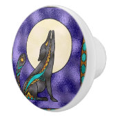 Imitate aus dem Südwesten: Keramik-Knöpfe aus Hart Keramikknauf (Rechts)