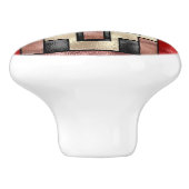 Imitate aus dem Südwesten: Keramik-Knöpfe aus Hart Keramikknauf (Seitenansicht)