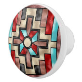 Imitate aus dem Südwesten: Keramik-Knöpfe aus Hart Keramikknauf (Rechts)