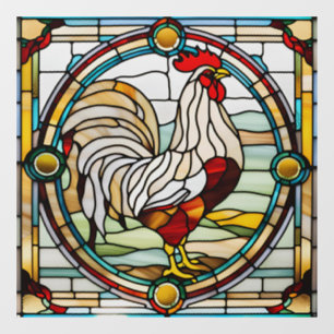 Imitate aus festem Glas Fensteraufkleber
