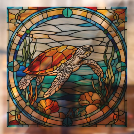 Imitate aus festgeklemmtem Glas, individualisierba Fensteraufkleber (Blatt 2)