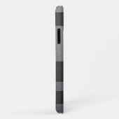 Imitate aus gebürstetem Stahl - Name hinzufügen Case-Mate iPhone Hülle (Hinten/Rechts)