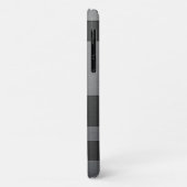 Imitate aus gebürstetem Stahl - Name hinzufügen Case-Mate iPhone Hülle (Hinten/Links)