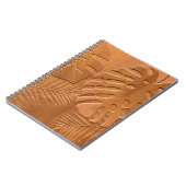 Imitate aus gegossenen Holzblättern Notizblock (Linke Seite)