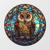 Imitate aus gepolstertem Glas Fensteraufkleber (Blatt)