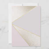 Imitate aus Gold und Glitzer für virtuelle Cocktai Einladung (Rückseite)