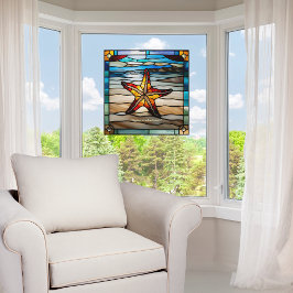 Imitate aus Hartglas, individuell anpassbarer Star Fensteraufkleber