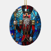 Imitate aus Hartglas Nutcracker Keramik Ornament (Rechts)