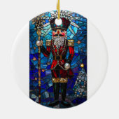 Imitate aus Hartglas Nutcracker Keramik Ornament (Hinten)