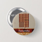 Imitate aus Holz Button (Vorne & Hinten)