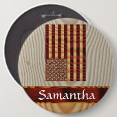 Imitate aus Holz Button (Vorne & Hinten)