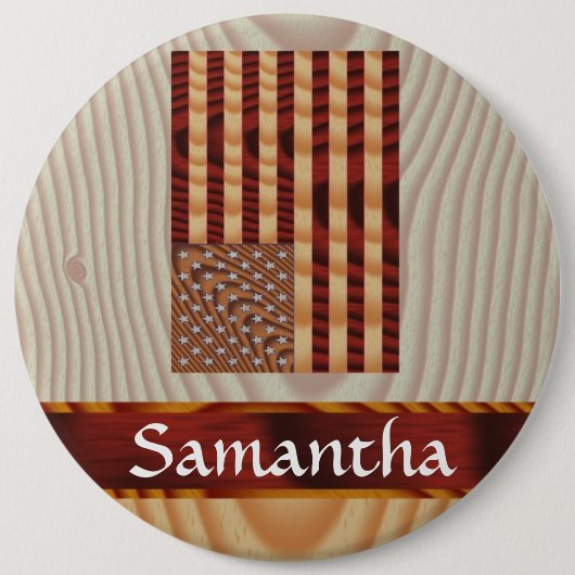 Imitate aus Holz Button (Vorderseite)