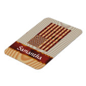 Imitate aus Holz Magnet (Linke Seite)