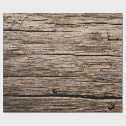 Imitate aus Holz Rustikales Musterpapier Geschenkpapier (Flach)