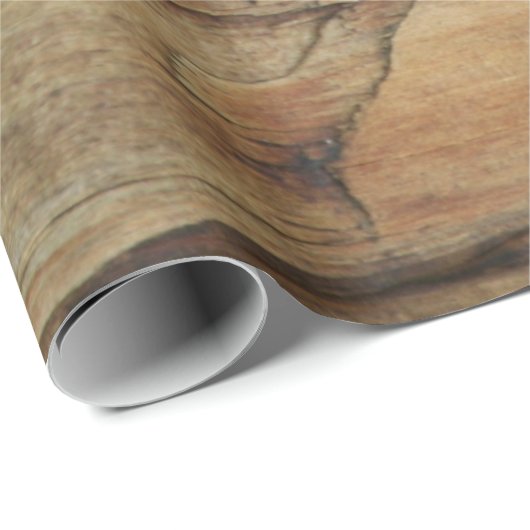 Imitate aus Holz Rustikales Musterpapier Geschenkpapier (Rolleneckpunkt)