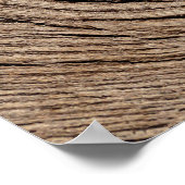 Imitate aus Holz Textur Poster (Ecke)