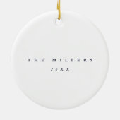 Imitate aus Konfetti-Foto Keramik Ornament (Hinten)