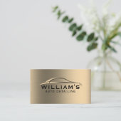 Imitate aus Metall Visitenkarte (Stehend Vorderseite)