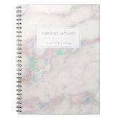 Imitate aus riesziertem Marmor Notizblock (Vorderseite)