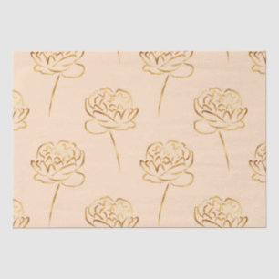 Imitate aus Rost und Gold Seidenpapier