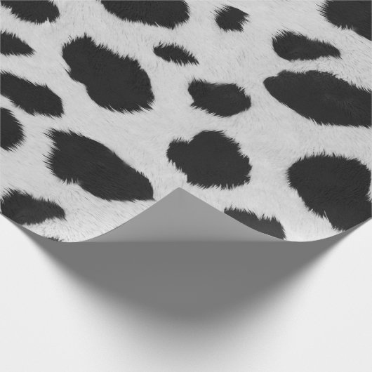 Imitate aus schwarz-weiß geschenkpapier (Ecke)