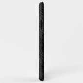 Imitate aus schwarzem Bär Fur Textur Case-Mate iPhone Hülle (Hinten/Rechts)