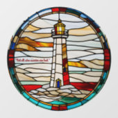 Imitate aus verklebtem Glas - Rundlichthaus Fensteraufkleber (Blatt)