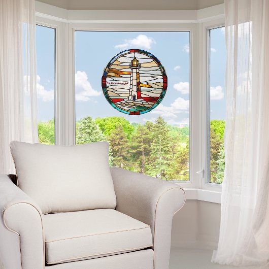 Imitate aus verklebtem Glas - Rundlichthaus Fensteraufkleber