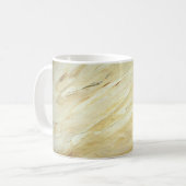 Imitate aus weißem Marmor fertig Kaffeetasse (Vorderseite Links)