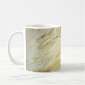 Imitate aus weißem Marmor fertig Kaffeetasse (Links)